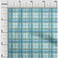 thumbnail image 1 of oneOone Cotton Poplin Fabric Madras Check Print Sewing Fabric BTY 56 Inch Wide, 1 of 4