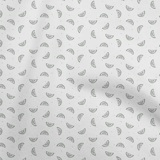 oneOone Cotton Flex Gray Fabric Watermelon Sewing Craft Projects Fabric Prints By Yard 40 Inch Wide