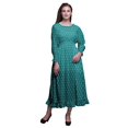 thumbnail image 1 of Bimba Robe Maxi à Volants Longue en Coton pour Femmes, Style Bohème Renaissance à Smocks - Grand, 1 of 5