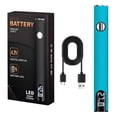 thumbnail image 2 of 510 Battery Pen Usb Rechargeable 650Mah Soldering Pen with Led Digital Display, Adjustable Temperature, 510 Thread Battery, Suitable for Home Appliances with Connected Electronic Kit, 2 of 6