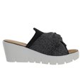 thumbnail image 1 of Bernie Mev Women's Venti Twist Wedge Heel Sandal, 1 of 1