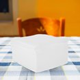 thumbnail image 1 of unbranded 1 Pack White Durable Material Square Napkins for Banquets 9x9in, 1 of 8