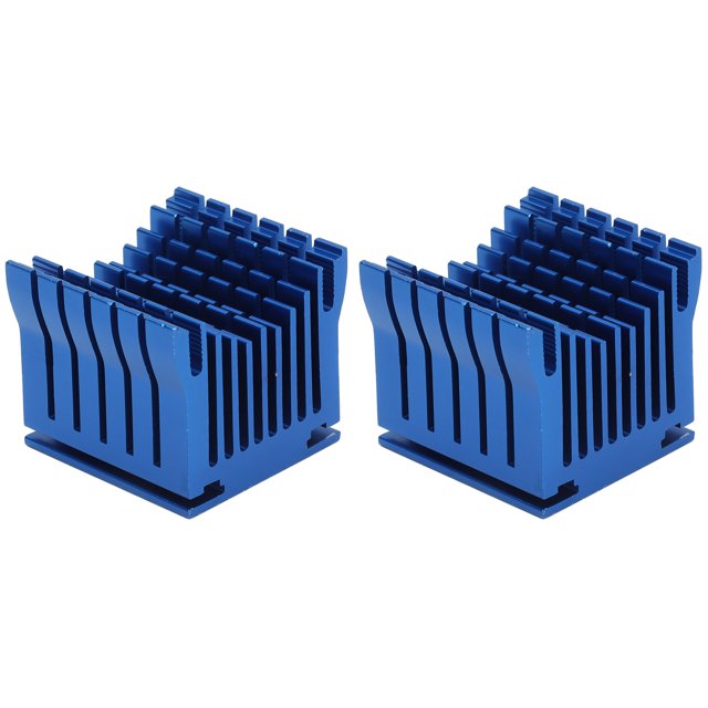 2Pcs Aluminium Heatsink Cooler 3D Printer Motherboard South North Bridge Chipset Single CoolingBlue