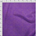 thumbnail image 4 of oneOone Tissu Popeline de Coton Violet Tissu pour Robe Tissu Imprimé au Mètre 42 Pouces de Large-35, 4 of 5