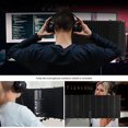 thumbnail image 2 of Moobody Microphone Isolation Shield Portable Tabletop Sound Absorbing Foam Reflection Filter Mic Soundproof Shield with 3/8-inch Female to 5/8-inch Male Screw Adapter for Audio Recording Singing Stu, 2 of 7