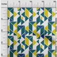 thumbnail image 1 of oneOone Cotton Flex Fabric Parallelogram & Triangle Geometric Decor Fabric Printed BTY 40 Inch Wide, 1 of 1