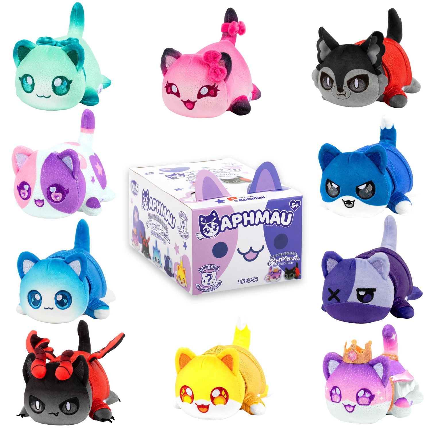 Aphmau 6” MeeMeow Mystery Plush - Series 6 – Aphmau & Friends