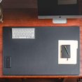 thumbnail image 2 of Dacasso Limited P1032 Black Leatherette 38 in. x 24 in. Desk Pad without Rails, 2 of 5
