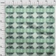 thumbnail image 3 of oneOone Cotton Jersey Green Fabric Ocean Text With Texture Sewing Craft Projects Fabric Prints By Yard 58 Inch Wide, 3 of 4
