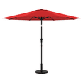 thumbnail image 4 of HOMETRENDS 9 ft. Round Push-Up Market Patio Umbrella, Salsa, 4 of 9