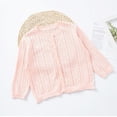 thumbnail image 2 of FAOWME Veste pour Filles Tout-Petits Été Automne Veste à Col pour Enfants Rose 7-8 Ans, 2 of 4