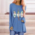 thumbnail image 2 of QIPOPIQ T-Shirts à Manches Longues à Col Rond pour Femmes T-Shirts de la Saint-Patrick Tunique T-Shirt Imprimé Shamrock T-Shirt Vert Chanceux T-Shirts de la Journée St Patricks T-Shirt Col Rond T-Shirts des Fêtes Offres, 2 of 5