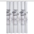thumbnail image 4 of Zootealy Rideau de Douche Imprimé en Polyester Imperméable et Anti-Moisissure 72 * 72 Pieds' Rideau de Salle de Bain Décoratif avec 12 Crochets, 4 of 8