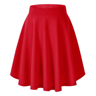 AherBiu Jupe de Tennis pour Femmes Taille Haute Plissée à Volants Tenue d'Entraînement Sportive Jupe Mini Extensible