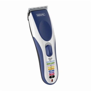 Wahl Color Pro Cordless - Haircutting Kit with Colour Coded Guide Combs, Powerful motor for smooth & easy haircuts, World Wide Voltage -Model 3100