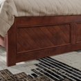 thumbnail image 4 of Pemberly Row Canyon Queen Foundation Bed Frame w/ Matching Footboard in Walnut, 4 of 8