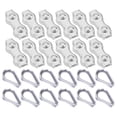 thumbnail image 3 of Lefu Ensemble de 12 Pcs Pince Duplex et Corde à Fil pour Dé à Coudre, Pince en Acier Inoxydable 304, 3 of 5