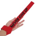 thumbnail image 4 of Lifting Straps, 1 Pair Wear Resistant Gym Workout Strap High Power Coefficient Reduce Pressure Thickened Sponge Inner  For Bodybuilding Blue,Black,Red, 4 of 8