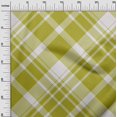thumbnail image 3 of oneOone Polyester Spandex Lime Green Fabric Check Fabric For Sewing Printed Craft Fabric By The Yard 56 Inch Wide, 3 of 4