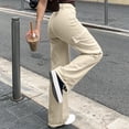thumbnail image 4 of Birdeem Spring and Summer New Womens Button Zipper Solid Fashion Casual Straight Jeans Pants, 4 of 12