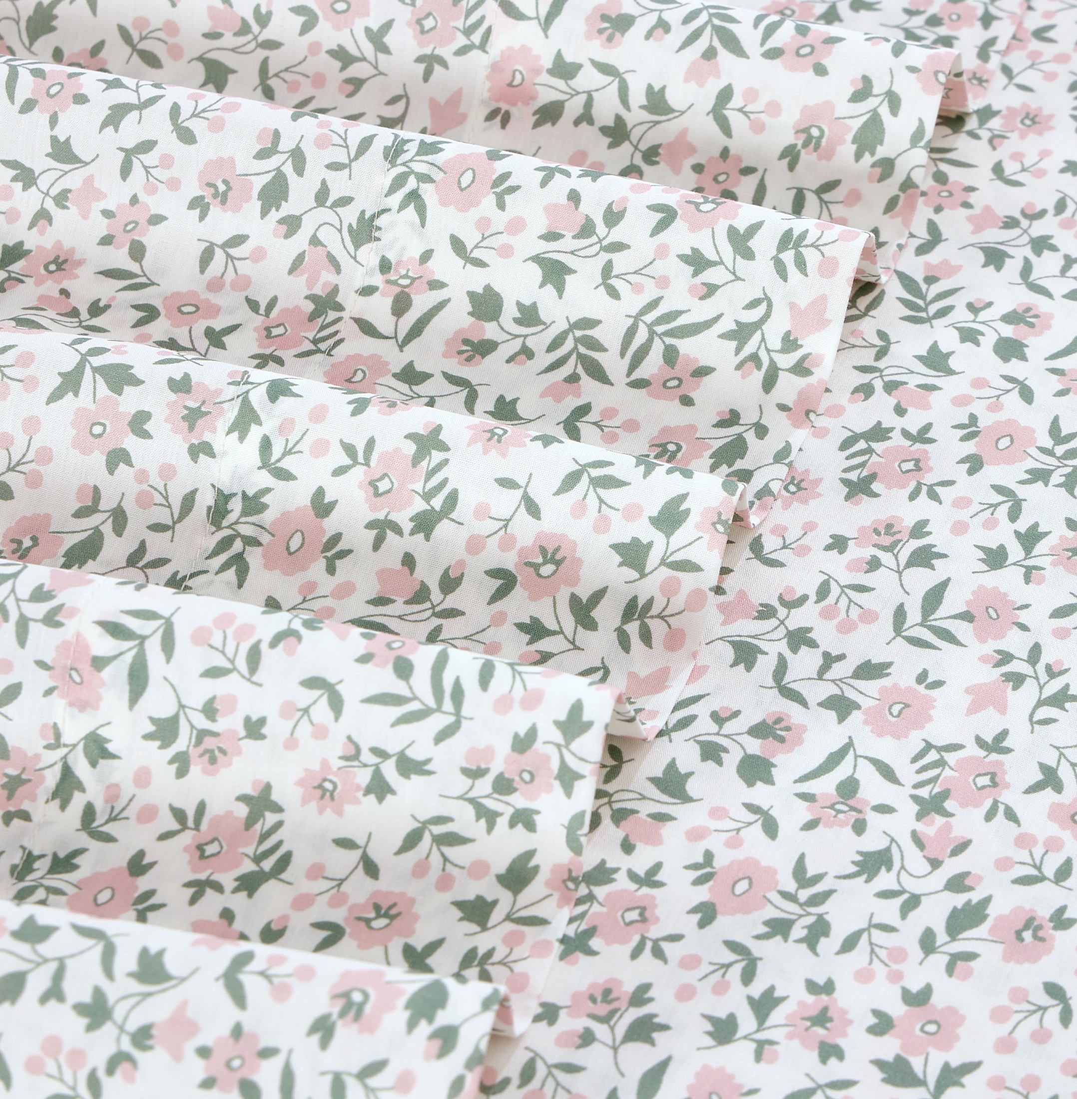 Mainstays DQ Ditsy Floral Sheet Set, 4-Piece, Multi, Adult.