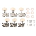 thumbnail image 3 of FLAMEEN Ouvert Bouton de Corde de Guitare, Bouton de Corde de Guitare, 6pcs Bouton de Corde de Guitare Simple Trou Colonne d'Acier Tête Carrée Instrument Folk Tuning Chevilles, 3 of 8