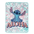 thumbnail image 1 of Disney Lilo and Stitch Ambiance Insulaire Jeté Pour Enfants, 100% Polyester, 1 of 8