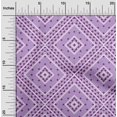 thumbnail image 1 of oneOone Cotton Cambric Fabric Diamond|Triangle & Check Geometric Print Fabric By The Yard 56 Inches Wide, 1 of 1