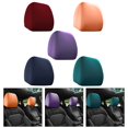 thumbnail image 5 of Premium Cloth Headrest Cover For Car Truck Suv Auto Universal Fit, 5 of 5