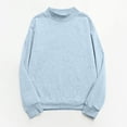 thumbnail image 2 of Jamicy Chandails d'Automne pour Femmes Cadeau pour Épouses Chandails Décontractés Surdimensionnés Col Rond Manches Longues Chandails à Enfiler Hauts Mode Automne 2025 Vêtements Légers T-Shirts, 2 of 8