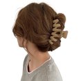 thumbnail image 4 of CSChome Pince à Cheveux en Plastique Croisée Pince à Cheveux Simple Couleur Unie Grande Queue de Cheval Pince à Cheveux Accessoires de Bain en Plastique, 4 of 7