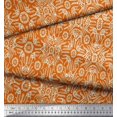thumbnail image 3 of Soimoi Rayon Fabric Floral & Moroccan Damask Print Fabric by The Yard 42 Inch Wide, 3 of 3