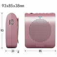 thumbnail image 4 of Speaker Mini Voice Amplifier Microphone With USB TF Card FM Radio For Teacher Tour Guide Promotion ,Wide Coverage Area, 4 of 6