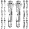 thumbnail image 2 of Shisuyan Expansion Nut Jack Fixing Nuts Galvanized Steel 30Pcs 6.30X1.70X1.70Cm, 2 of 9