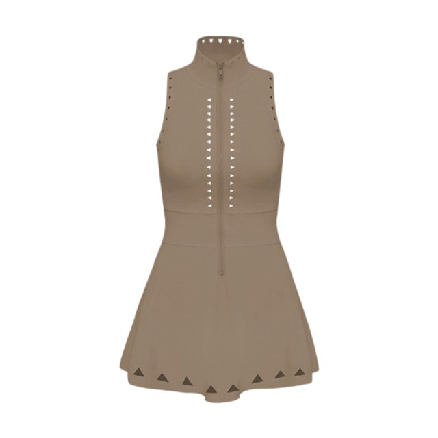 Rongfmy Robe de Tennis pour Femmes Vêtements de Sport Décontractés pour Course Golf Exercice Plage TG