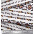 thumbnail image 3 of Soimoi Modal Satin Fabric Aztec Southwestern Print Fabric by Yard 42 Inch Wide, 3 of 3