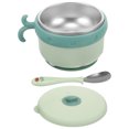 thumbnail image 4 of 1 Ensemble Bol Isolant pour Bébé Assiette Adorable pour Bébé Assiette de Repas pour Bébé Détachable, 4 of 7