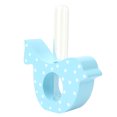 thumbnail image 2 of Wooden Pastoral Test Tube Glass Flower Inserter Small Desktop Decoration (TT-03 Bird), 2 of 8