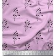 thumbnail image 1 of Soimoi Purple Velvet Fabric Berries Fruit Decor Fabric Printed Yard 60 Inch Wide, 1 of 3