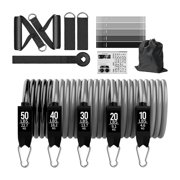 Resistance Bands Set Resistance Tube Bands Set for Resistance Training Women 150lbs 18Pcs Set