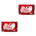 thumbnail image 4 of Maytalsory Soft And Comfortable Christmas Doormats Water Absorption For Easy To Clean merry christmas 2Set, 4 of 6