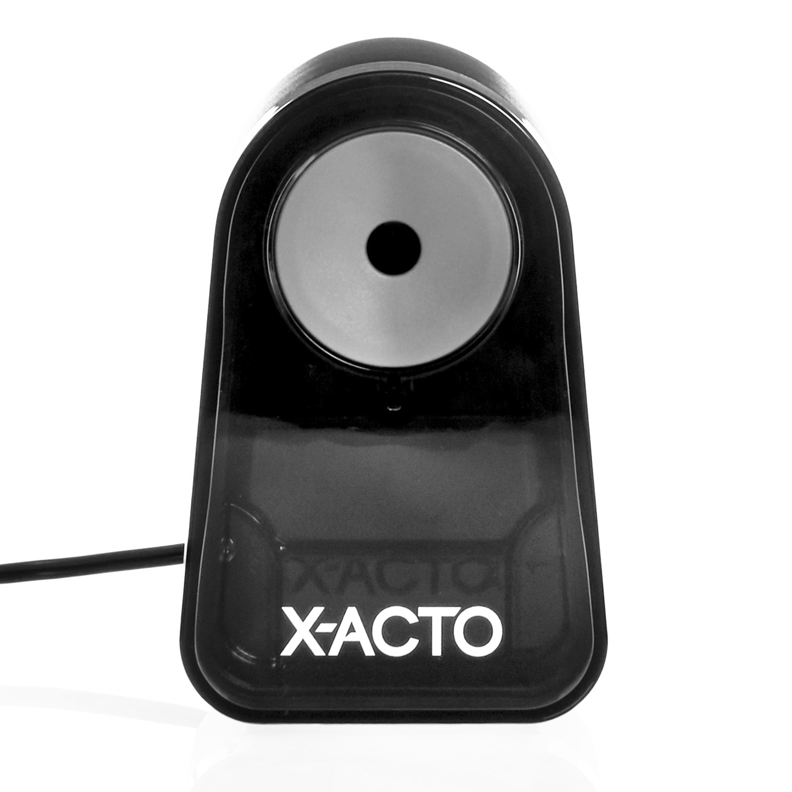 Taille-crayon X-ACTO, taille-crayon électrique Mighty Mite, avec économiseur de crayon, moteur SafeStart, noir, 1 unité