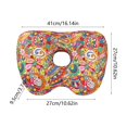thumbnail image 3 of EGNMCR Pillow Covers, Pillowcase,Throw Pillow Covers Ear-piercing Pillow Slow Pillow Core -shaped Ear Pillow Side-sleeping Ear-piercing Support Pillow. Polyester cotton pi llow, 3 of 6