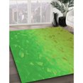 thumbnail image 3 of Ahgly Company Tapis Rectangulaire Lavable en Machine Intérieur Vert Transitionnel, 2 Pieds x 5 Pieds, 3 of 7