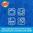 thumbnail image 2 of Scotch-Brite® No-Scratch Scour Pad, 4-Count, 2 of 5