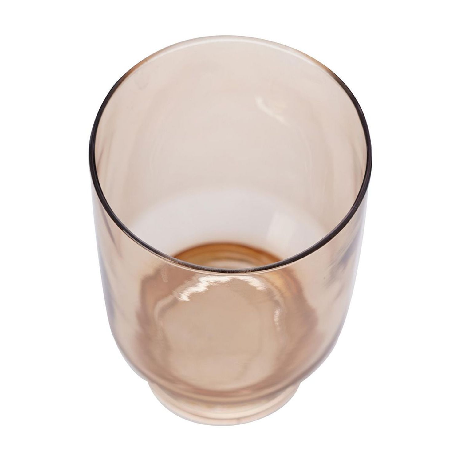 Better Homes & Gardens 8pk Amber Glass