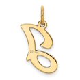 thumbnail image 3 of Diamond2Deal 14K Pendentif Initiale en Or Jaune Lettre J pour Femmes, 3 of 6