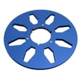 thumbnail image 2 of 1/4 10.5 Inch Empty Take Up Reel to Reel for ,Professional 8 Hole Empty Tape Reel, Aluminum Alloy Universal Opening Machine Part Sound Tape Takeup Reel for NAB Recording, 2 of 7