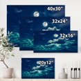 thumbnail image 4 of Designart Full Moon In Cloudy Night Sky II Canvas Wall Art, 4 of 4