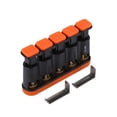 thumbnail image 1 of Variable Hand Finger Strength Tension Exerciser Grip Trainer for Piano Guitar (Orange), 1 of 14
